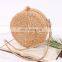 Round Purse Circle Bag water hyacinth handbag, Shopping Bag 100% woven Wholesale