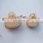 Hot Sale Cuties water hyacinth Kid beach Bag, Small Straw Girl crossbody bag Wholesale Vietnam Manufacturer