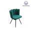 Tiptop Luxury Nordic Design Dinning Furniture sillas Metal Leg Upholstery Fabric Modern Velvet Dining Chairs For Dining Room Restaurant