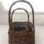 With A Handle Wicker Basket Hot Selling Customize