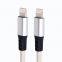 Free Sample Wholesale Braided Iphone Cable 1m 3ft USB To Lightning Cable For Iphone Charger Cable HD9020