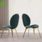 Banquet Wedding Chair Hotel Stainless Steel Furniture Supplier Rose Gold Metal Modern Dinner Chair