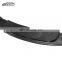 F10 M Sport HM Style Carbon Fiber Front Lip Front Bumper Lip Front Splitter  For BMW 5 Series F10