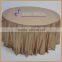 SQN#24 wholesale 132" round champagne rose gold sequin table cloth                        
                                                Quality Choice