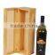 Natural Wood Box Single Bottle Wood Wine Box