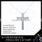 Cross design pendant for HIP-HOP boys gemstone silver jewelry 925 sterling silver jewelry pendants