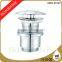 SWD-50145 Bathroom and toilet chrome plated the pop up brass waste