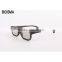 Polarized 3D glasses support TV and cinema movies