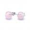 Round Shape Opal Natural Stone Stud Earrings SMJ0159