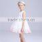 floral embroidered children girl dress butterfly knot princess baby girl dress OEM service