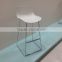 Hot Sale High Quality Modern Designs Counter metal Bar Stool For Sale