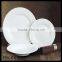 new bone china, porcelain ceramic 16embossed dinnerware set new design