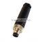 M8 Wireless Field Connector Male 3 or 4 Pins M8 Mountable Cable Connector Circular Connector (IBEST)