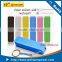 2600mAh Power Bank Fashion Series Square Lipstick Style Backup Battery Charger bank