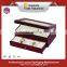 Luxury pen storage wooden pen packaging box
