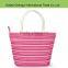 Tactical manual ladies stripes canvas bag shopping bag