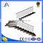 High Style Modestly Priced Silver Anodized Aluminum Folding Handrail