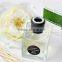 125ml square rattan reed diffuser glass bottle with surface frosted