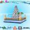 tropical inflatable mountain climbing,kids inflatable rock climbing walls