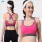 Womens new padded top athletic vest custom fit gym sports bra