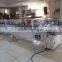 packing line clear pvc boxes folding and gluing machine,Plastic boxes gluing machine