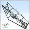 Office used counter metal wine bottle rack can display