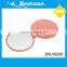 New style rose double cheap plastic pocket mirror