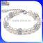 Hot Sale 9-10mm Round Women's Fake Pearl Bracelet Wholesale