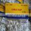 Nail cable clips/round cable clamps 12mm