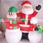 Lovely Inflatable Christmas Tree With Two Cute Snowman Decoration For Xmas / Outerdoor Decoration /Holiday Decoration