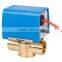 SR2012 two-way 3-way electric ball valve for air conditioner