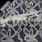 Rice white yarn nylon cotton net Dragonfly lace fabric for dresses