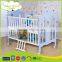 WBC-02B EU standards softtextile baby crib cot with food grade anti bite strip
