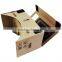 Hot Selling DIY 3D Google Cardboard box With NFC Custom Logo Print Google cardboard 3D vr glasses