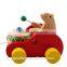 Wooden Pulling Bear Drum Pulling Along Musical Toy                        
                                                Quality Choice