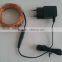 6M Copper wire 120 leds string lights EU Plug Adapter