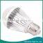 E27 5W 2800-3200K Warm White Light Radar Inductive LED Light Bulb