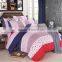 2015 fashion rose flower comfortable chinese 100% natural cotton bedding set