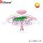 Modern pink Green flower Kids Wall Lamp