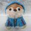 Cuddly Mini Fox Figurine Unique Gift Cute Fox Plush Toy with Hat