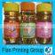 Eco Friendly Clear Nutrition Facts Label Food Honey Bottle
