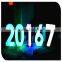 exhibition room led front and back lighting numbers sign