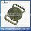 Custom Fashion 3D Zinc Alloy Brass Luggage Lock Metal Bag Tag Buckle