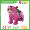 HI CE battery operated ride on toy, plush animal electric scooter stuffed toys