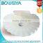 Boweiya Tempered Glass Basin Supplier Shell Shape Shallow Handbasin