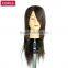 synthetic and human hair female mannequin head