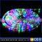 round 2 wires color changing ip65 design led rope light