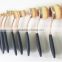 OEM quality toothbrush shape bold metal handle customized rose gold oval makeup brush set