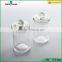 140ml clear glass candy jar with lid ,Storage Bottles