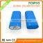 2015 portable mobile power bank 2600mAh